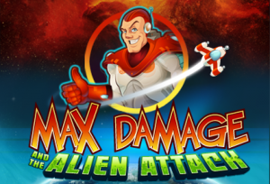 Max Damage and the ALien Attack video slot